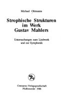 Strophische Strukturen im Werk Gustav Mahlers