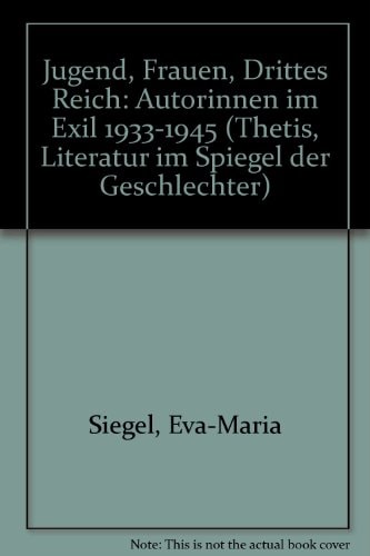 Jugend, Frauen, Drittes Reich