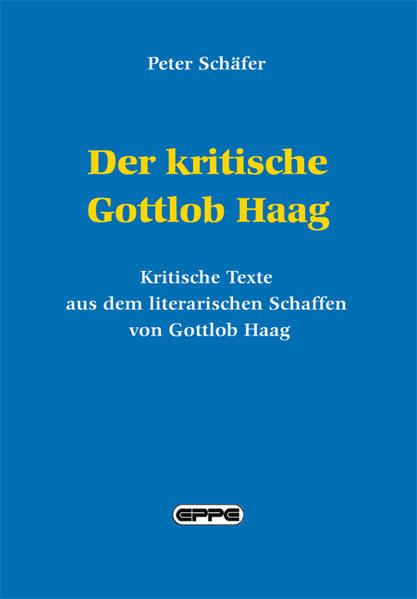 Der kritische Gottlob Haag