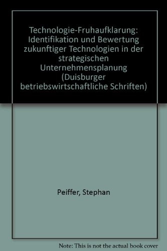 Technologie-Frühaufklärung