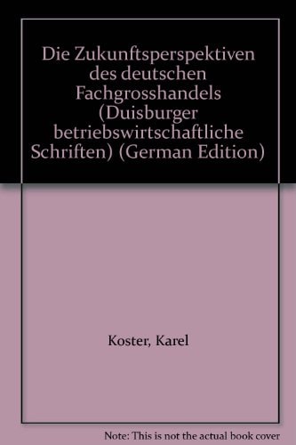 Die Zukunftsperspektiven des deutschen Fachgrosshandels