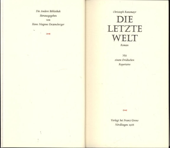 Die Letzte Welt