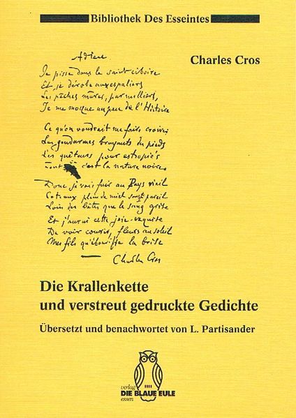 Die Krallenkette und verstreut gedruckte Gedichte