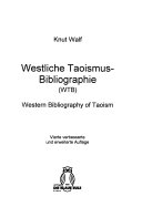 Westliche Taoismus-Bibliographie (WTB)