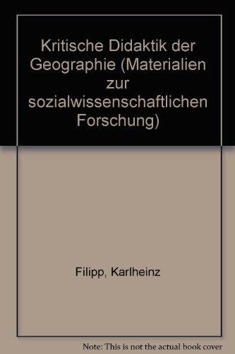 Kritische Didaktik der Geographie