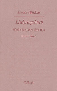 Liedertagebuch VII-IX