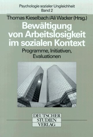 Bewältigung von Arbeitslosigkeit im sozialen Kontext