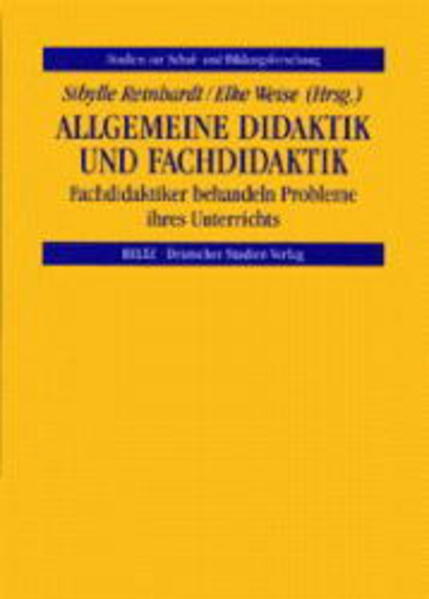 Allgemeine Didaktik und Fachdidaktik
