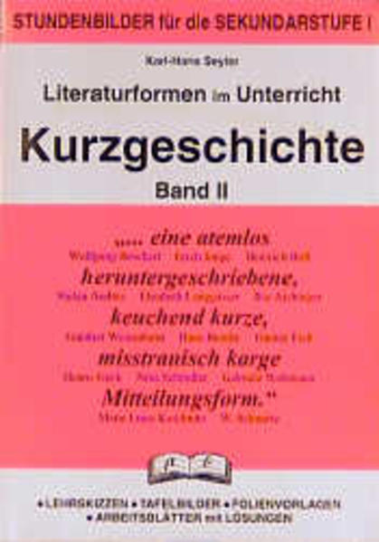 Literatur / Kurzgeschichte Band 2