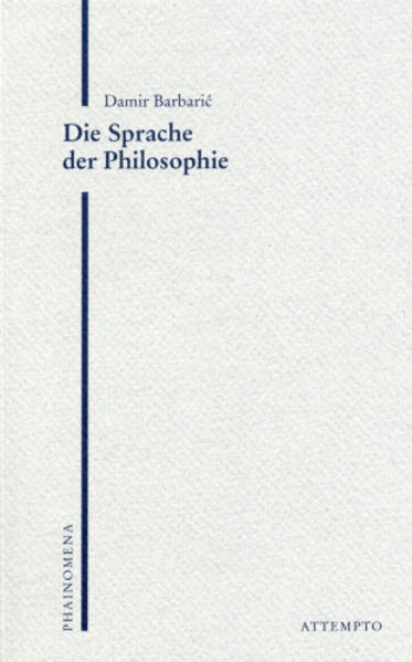 Die Sprache der Philosophie