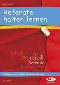 Referate halten lernen