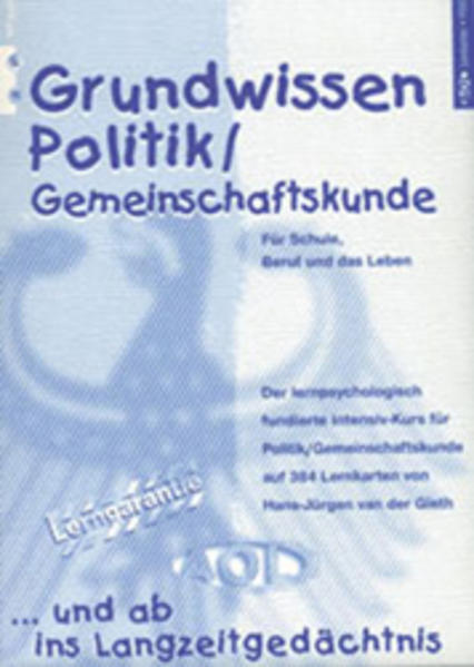 Grundwissen Politik /Gemeinschaftskunde
