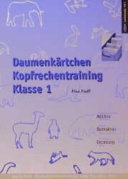 Daumenkärtchen Kopfrechentraining Klasse 1