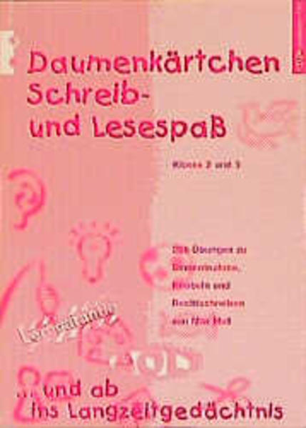 Daumenkärtchen Schreib- und Lesespass