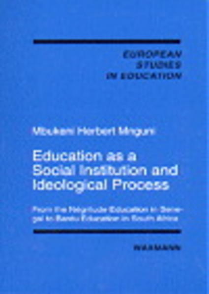 Education as a Social Institution and Ideological Process