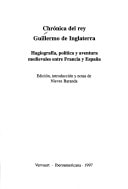 Chrónica del rey Guillermo de Inglaterra