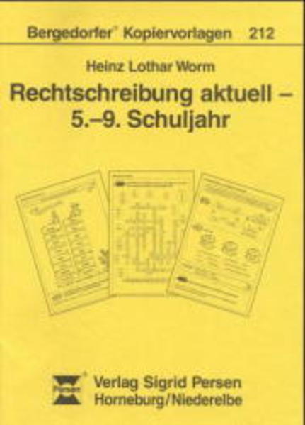 Rechtschreibung aktuell - 5.-9. Schuljahr