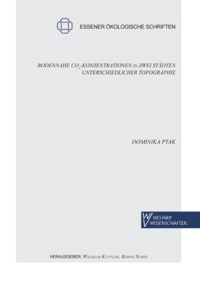 Bodennahe CO2-Konzentrationen in zwei Städten unterschiedlicher Topographie