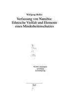 Verfassung von Namibia: Ethnische Vielfalt und Elemente eines Minderheitenschutzes