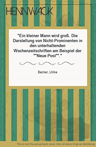 Ein kleiner Mann wird gross
