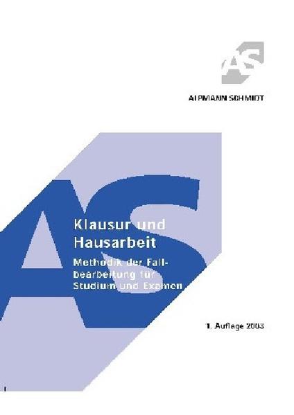 Klausur und Hausarbeit