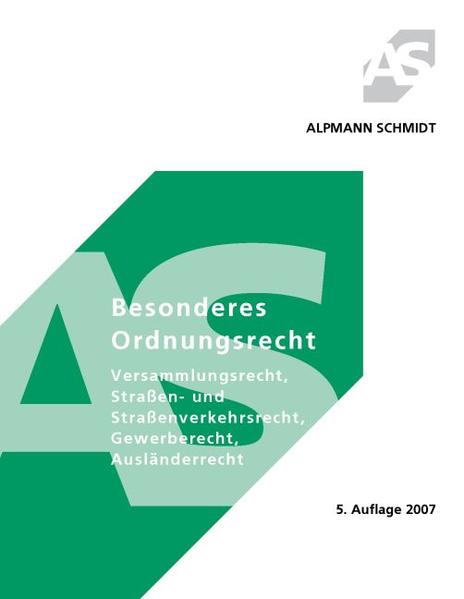 Besonderes Ordnungsrecht