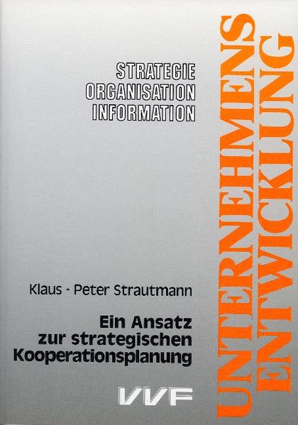 Ein Ansatz zur strategischen Kooperationsplanung