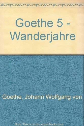 Wilhelm Meisters Wanderjahre