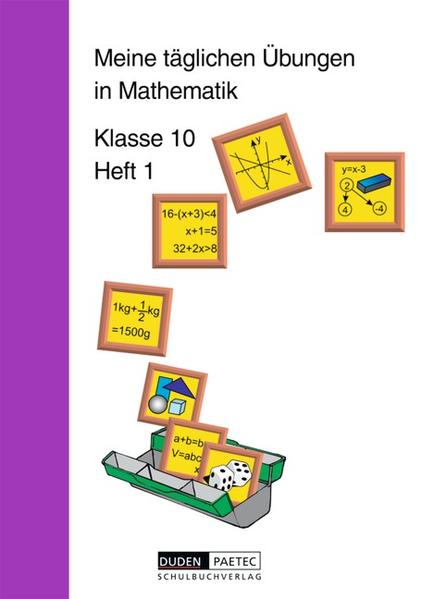 Meine täglichen Übungen in Mathematik / 10. Schuljahr - Arbeitsheft 1
