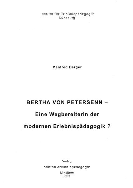Bertha von Petersenn