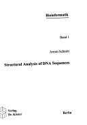 Structural Analysis of DNA Sequences