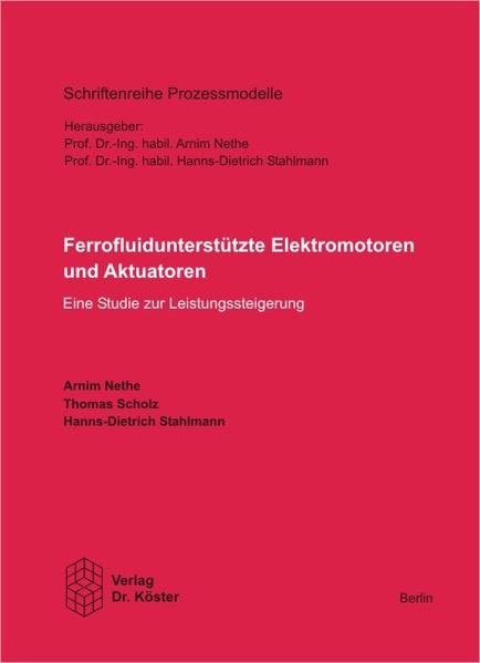 Ferrofluidunterstützte Elektromotoren und Aktuatoren