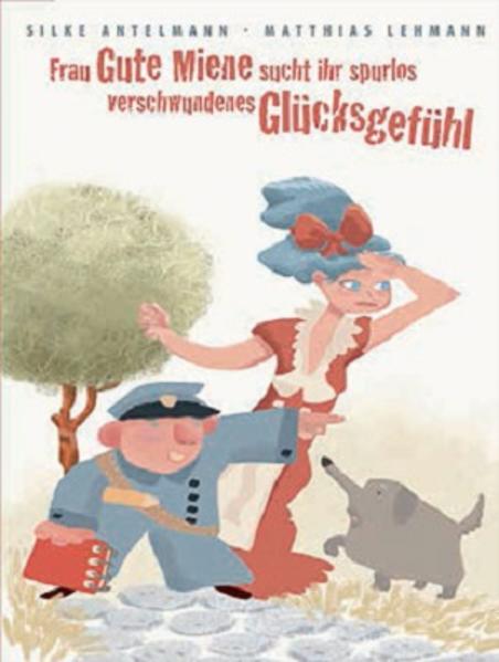 Frau Gute Miene sucht ihr spurlos verschwundenes Glücksgefühl