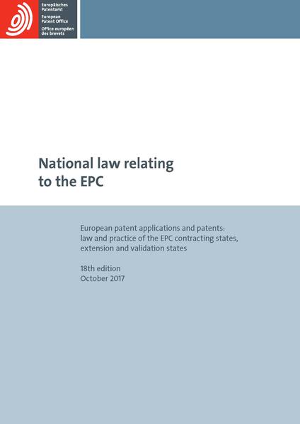 National law relating to the EPC
