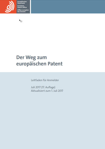 Der Weg zum europäischen Patent
