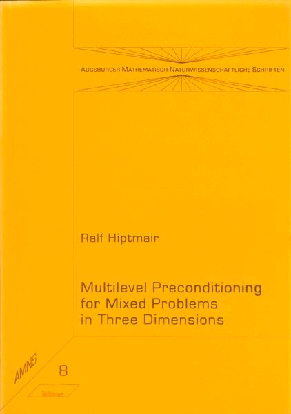 Multilevel Preconditioning for Mixed Problems in Three Dimensions