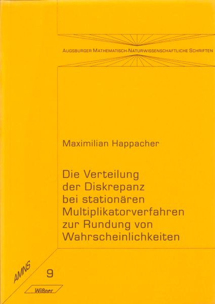 Die Verteilung der Diskrepanz bei stationären Multiplikatorverfahren zur Rundung von Wahrscheinlichkeiten