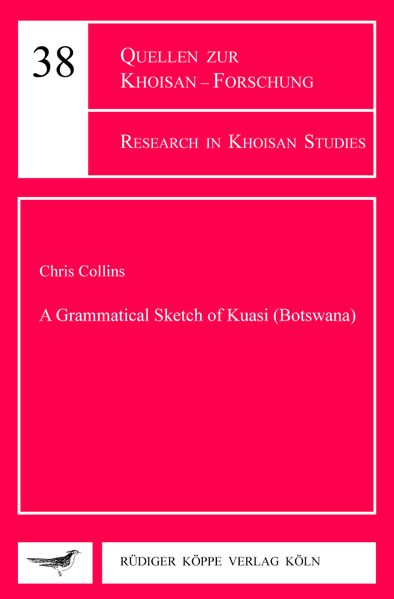 A Grammatical Sketch of Kuasi (Botswana)