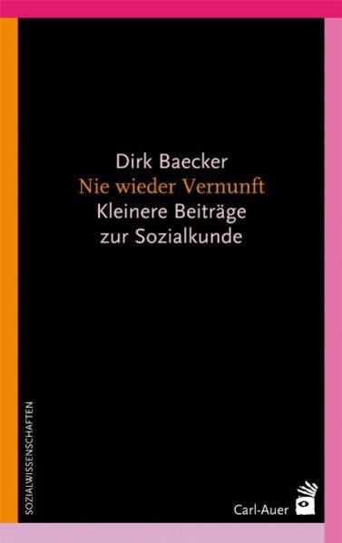 Nie wieder Vernunft