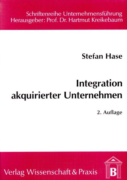 Integration akquirierter Unternehmen.