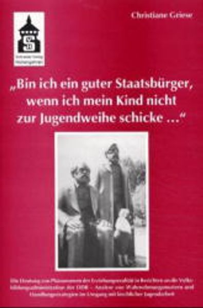 Bin ich ein guter Staatsbürger, wenn ich mein Kind nicht zur Jugendweihe Schicke...