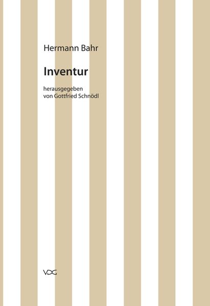 Hermann Bahr / Inventur