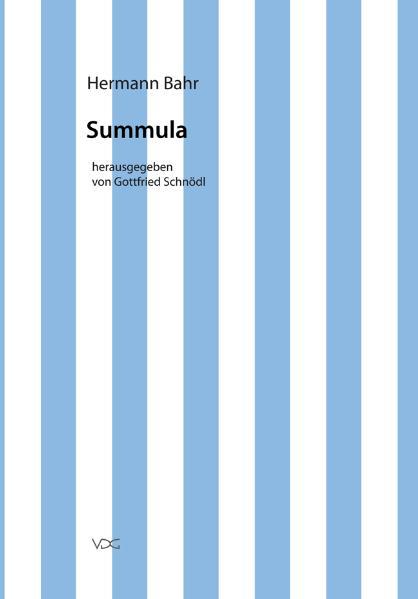 Hermann Bahr / Summula