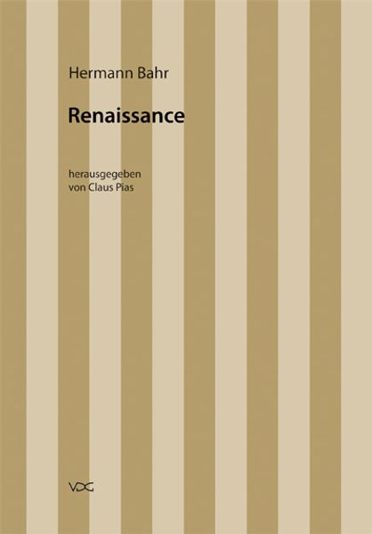 Hermann Bahr / Renaissance