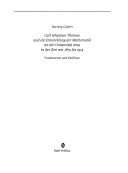 Carl Thomae und die Entwicklung der Mathematik an der Universität Jena 1879 bis 1914