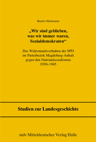 Wir sind geblieben, was wir immer waren, Sozialdemokraten