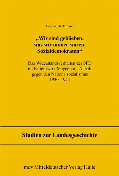 Wir sind geblieben, was wir immer waren, Sozialdemokraten