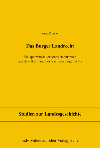 Das Burger Landrecht