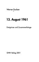 13. August 1961