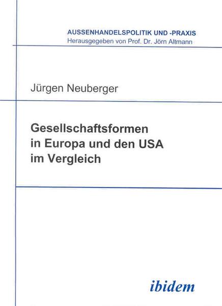 Gesellschaftsformen in Europa und den USA im Vergleich